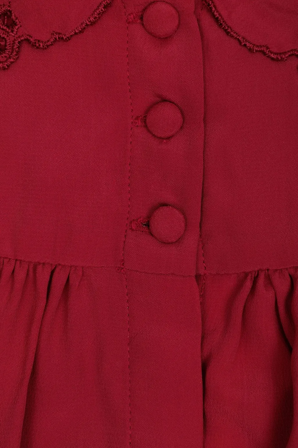 Chloé Kids Pleated Top
