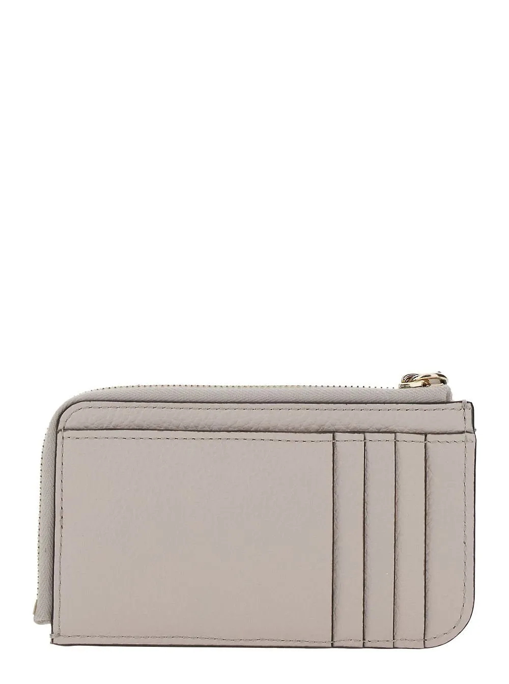 Chloé Logo Charm Zip Card Wallet
