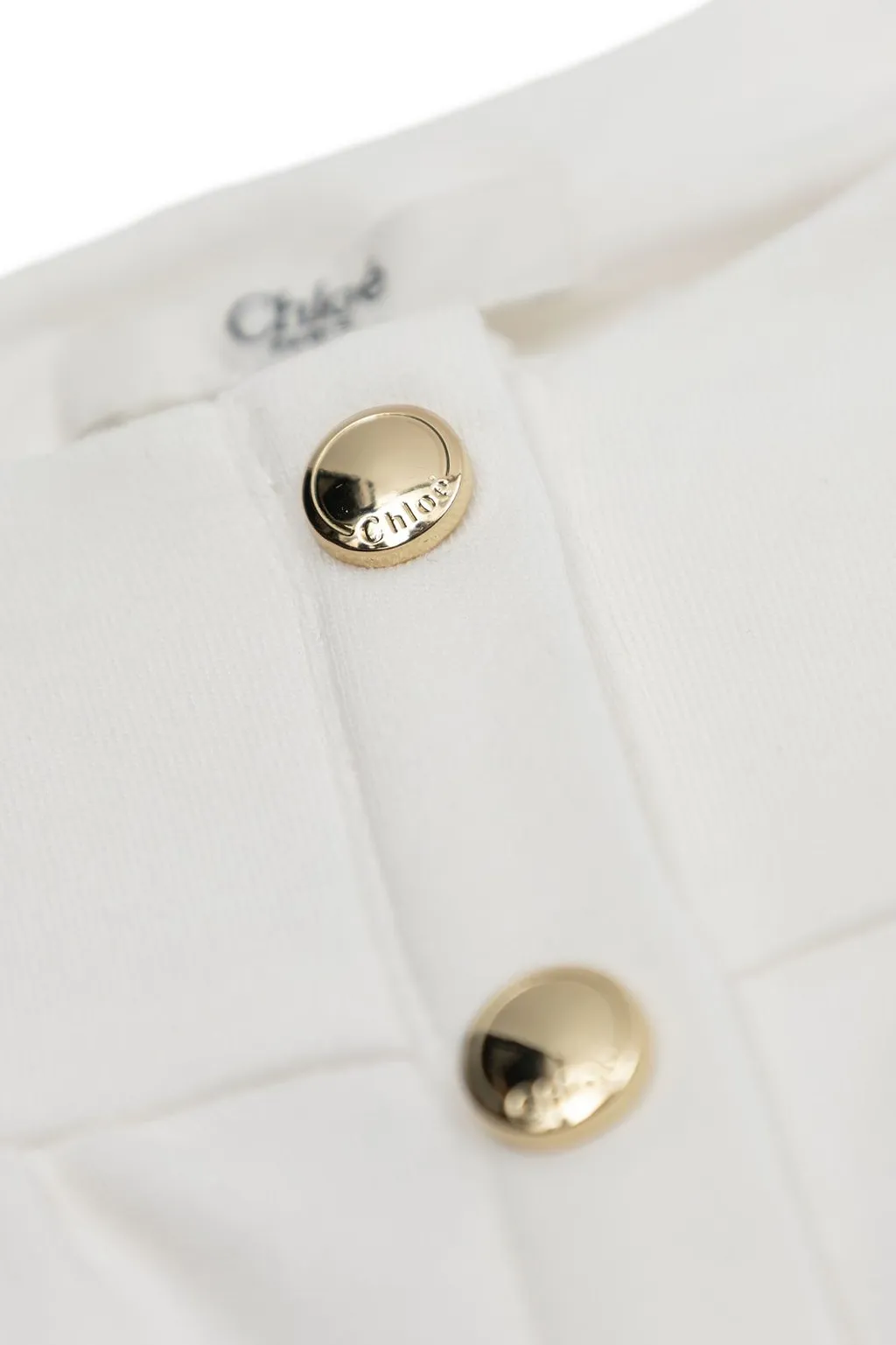 Chloé Kids Ruffled Regular Fit Rompers