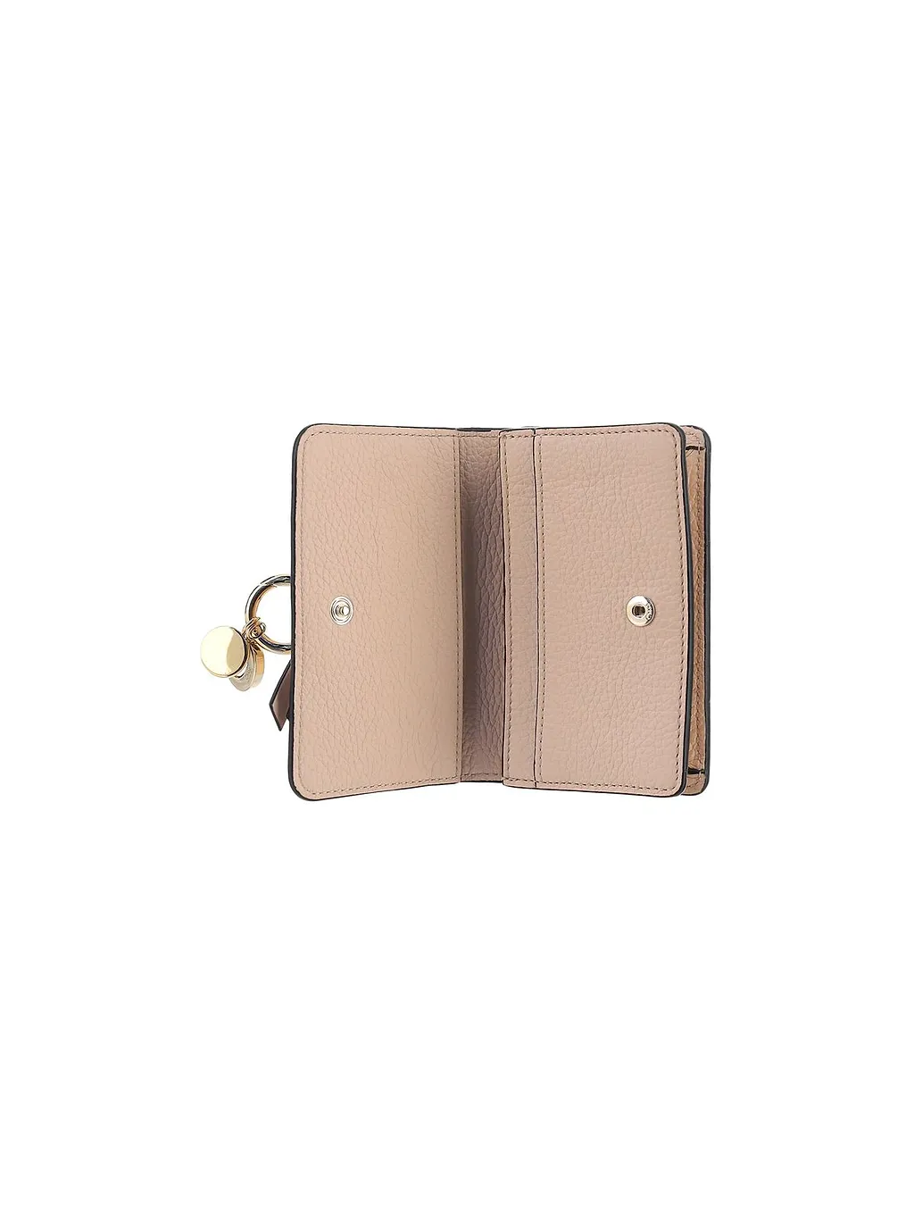 Chloé Logo Engraved Alphabet Cardholder