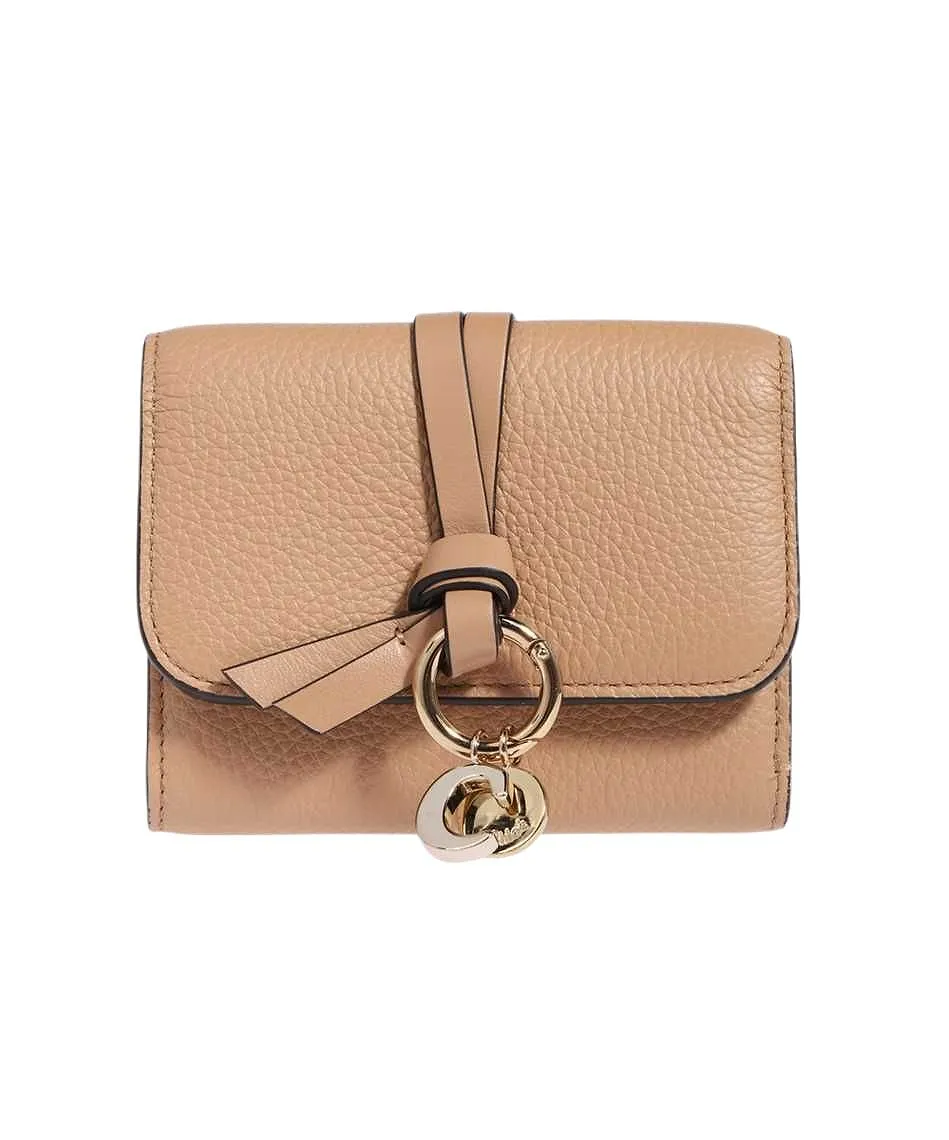 Logo Plaque Tri-Fold Wallet
