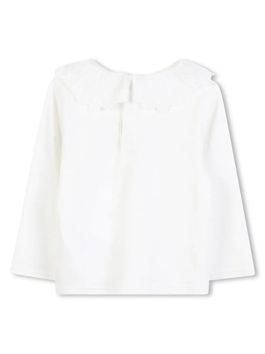 Chloé Kids Scalloped Dress Set