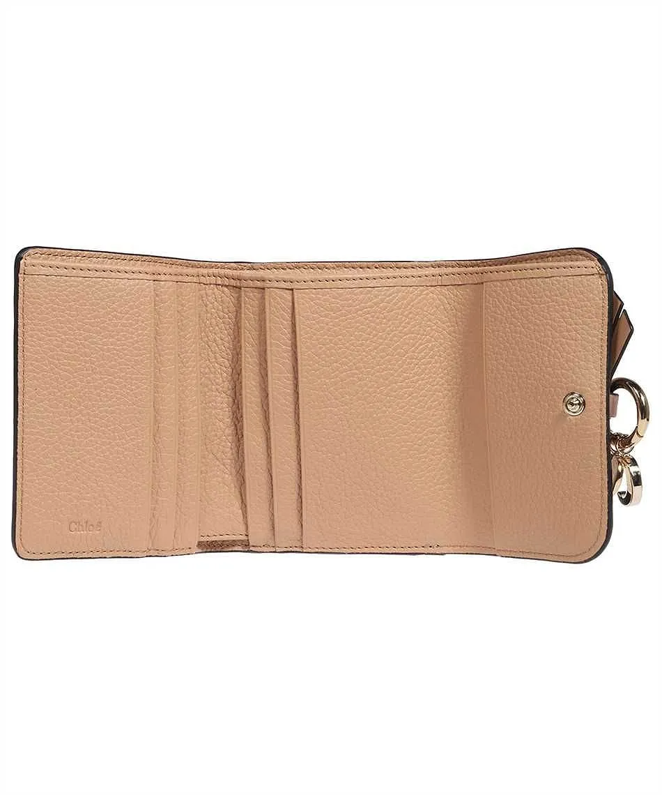 Logo Plaque Tri-Fold Wallet
