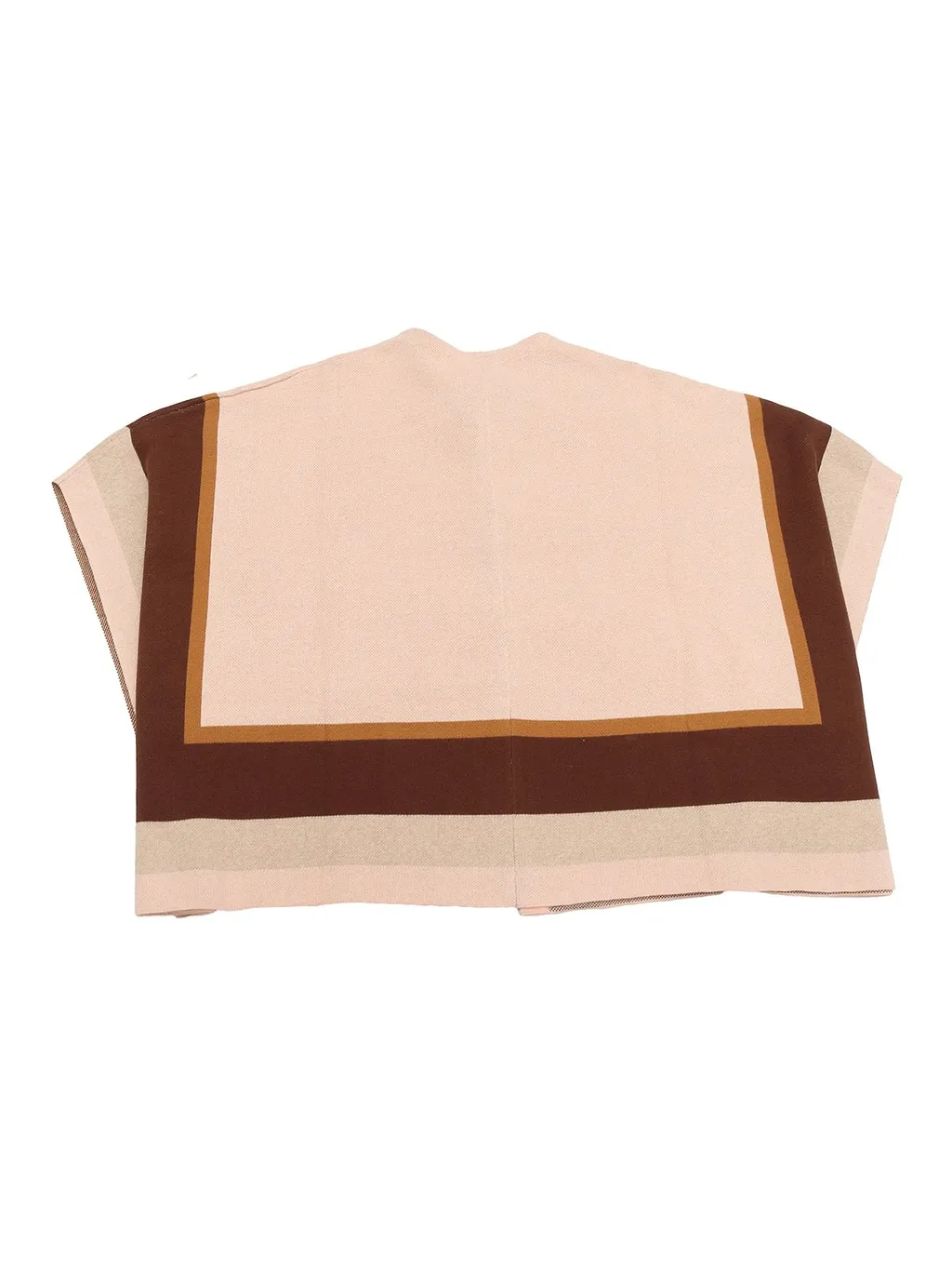 Striped Pattern Cape
