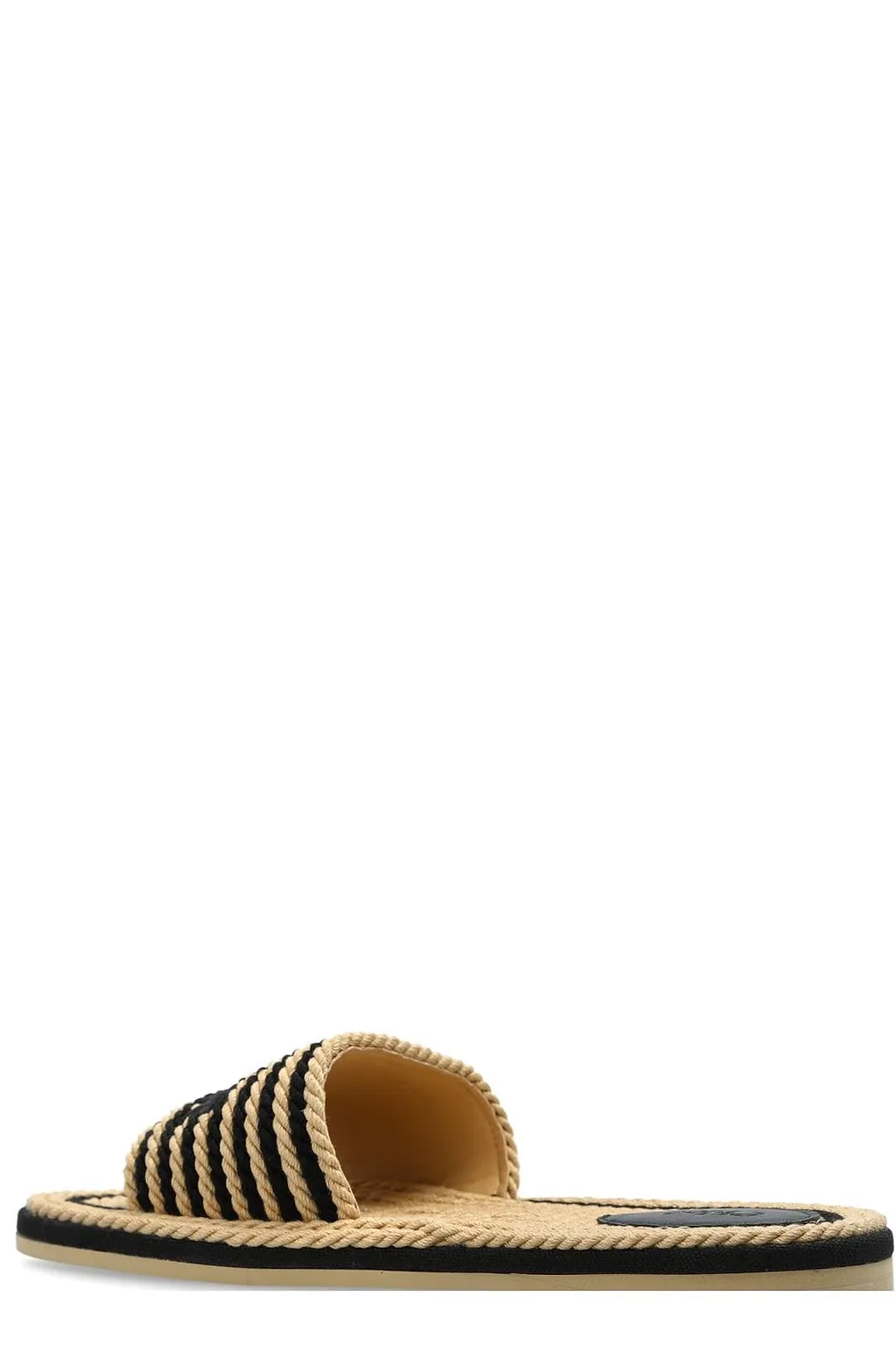 Chloé Logo Strap Flat Sandals
