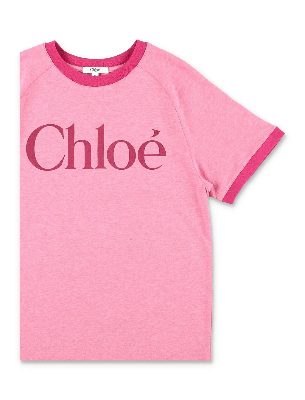 Chloé Logo Printed Crewneck Dress