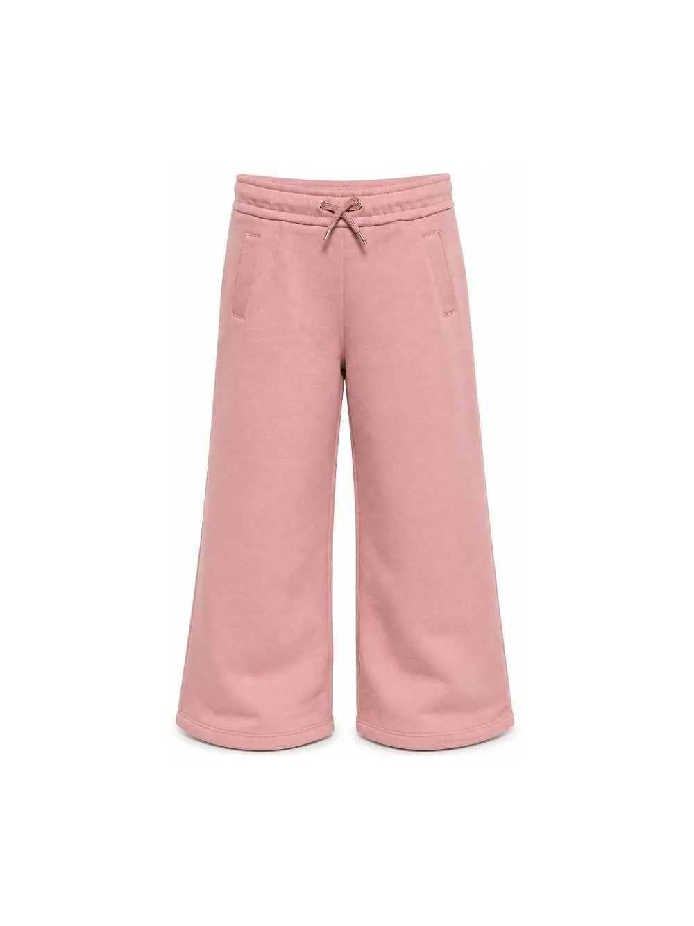 Chloé Kids Wide-Leg Drawstring Track Pants