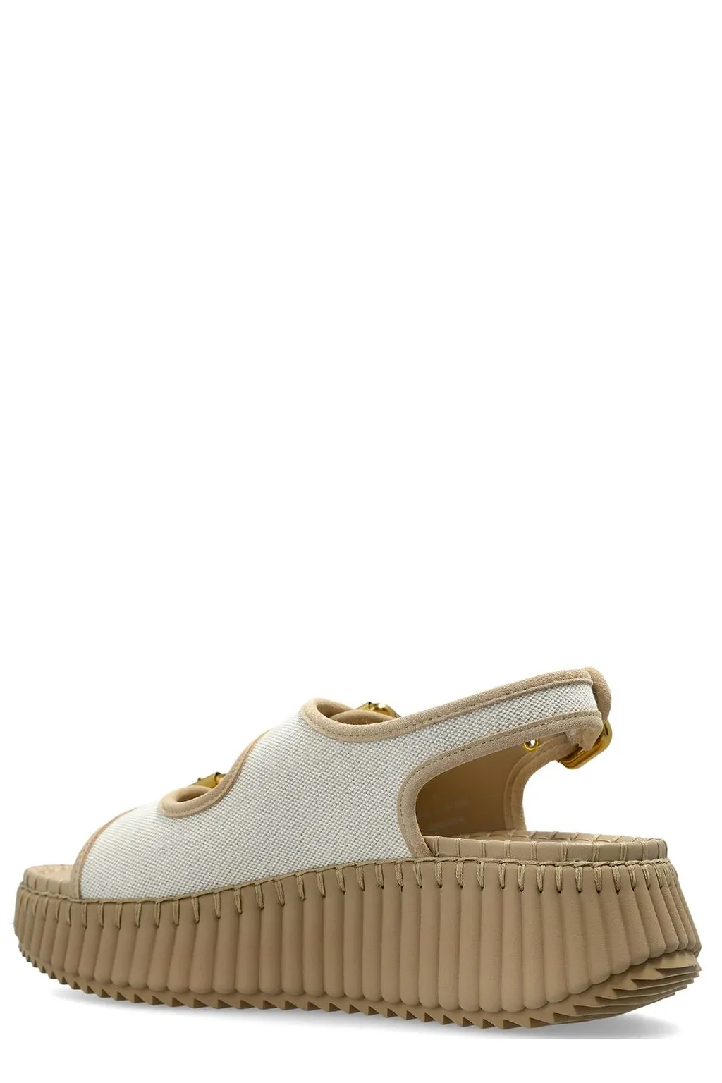Chloé Nama Buckled Platform Sandals