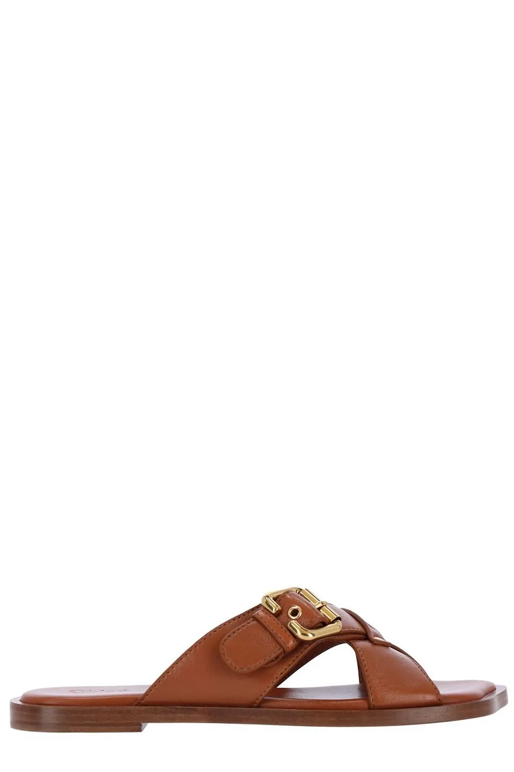 Chloé Nil Crossover Strap Slides
