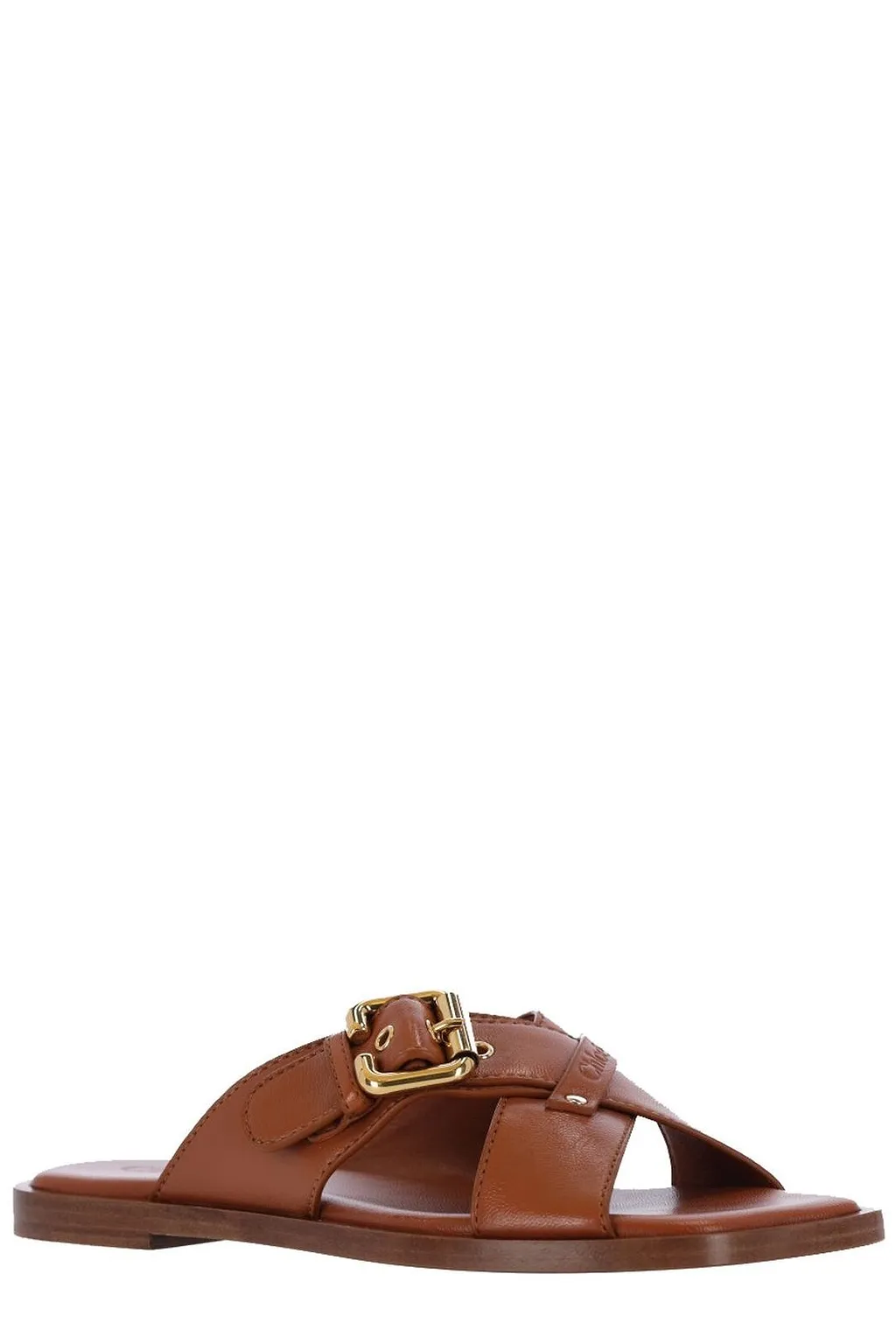 Chloé Nil Crossover Strap Slides