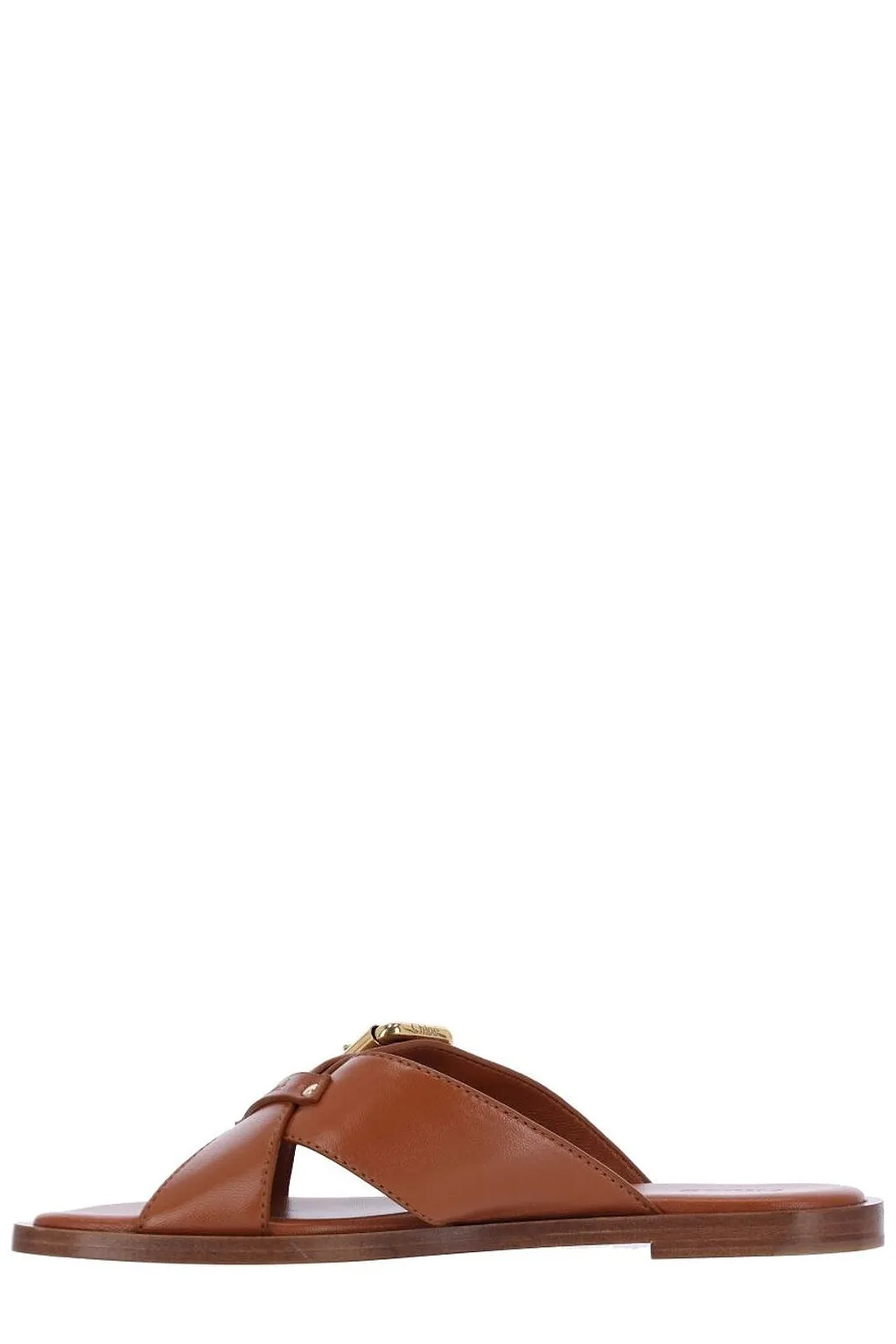 Chloé Nil Crossover Strap Slides