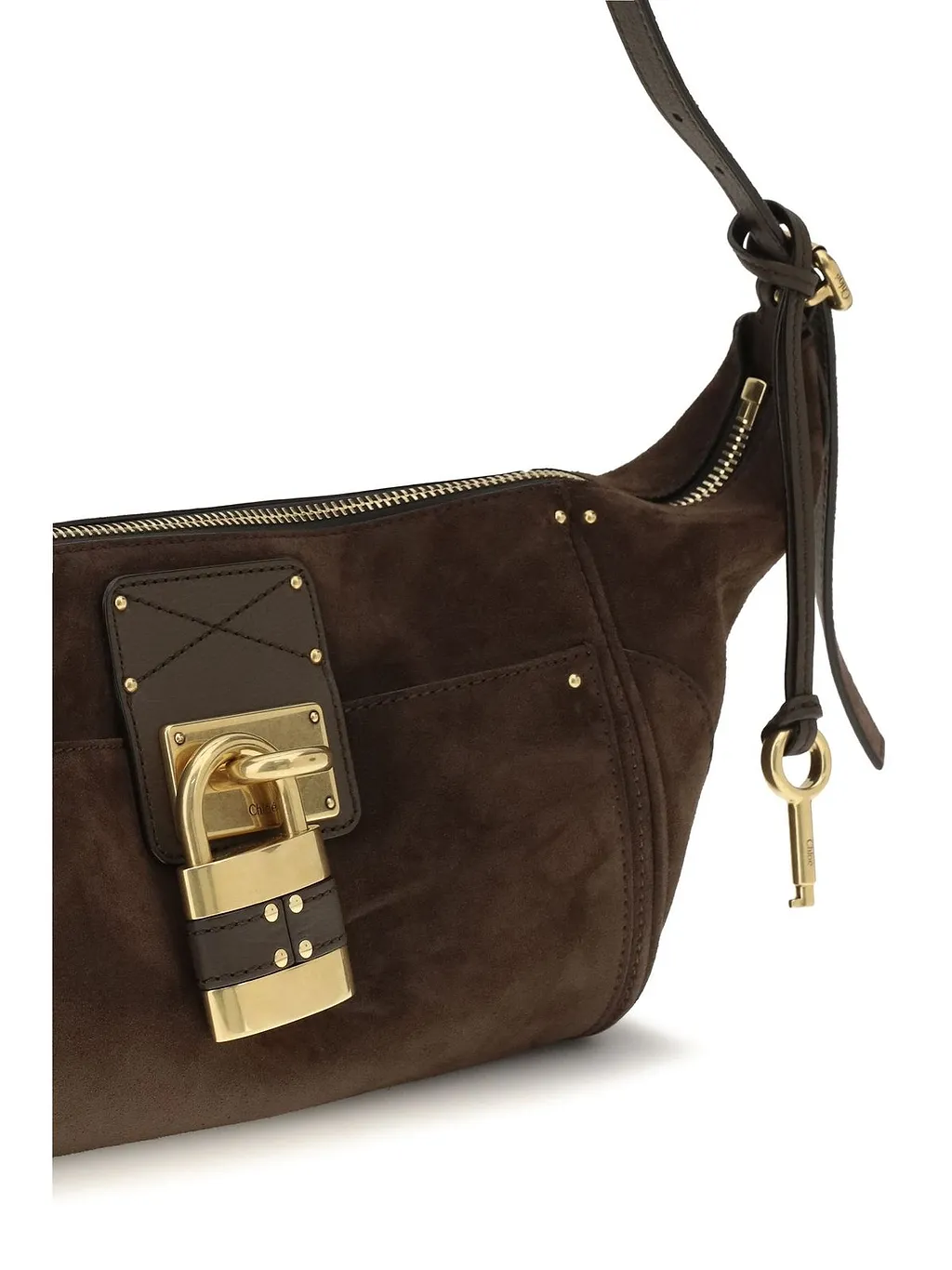 Chloé Paddington Studded Shoulder Bag