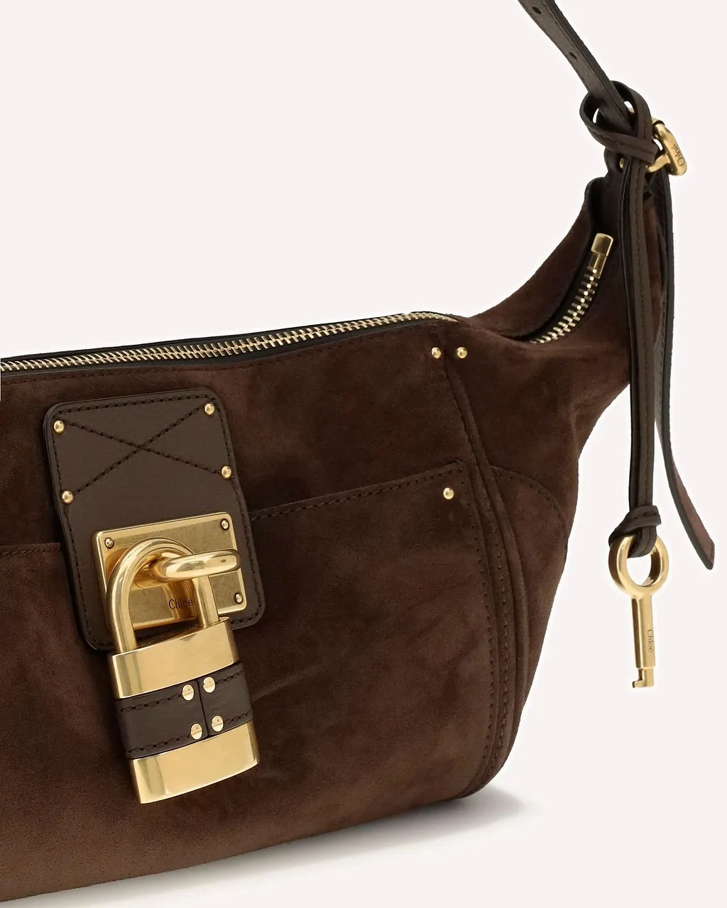 Chloé Paddington Studded Shoulder Bag