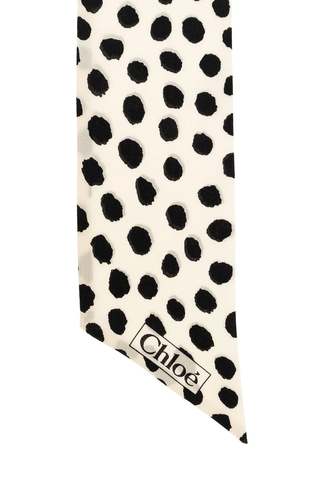 Spotted Bandeau Scarf