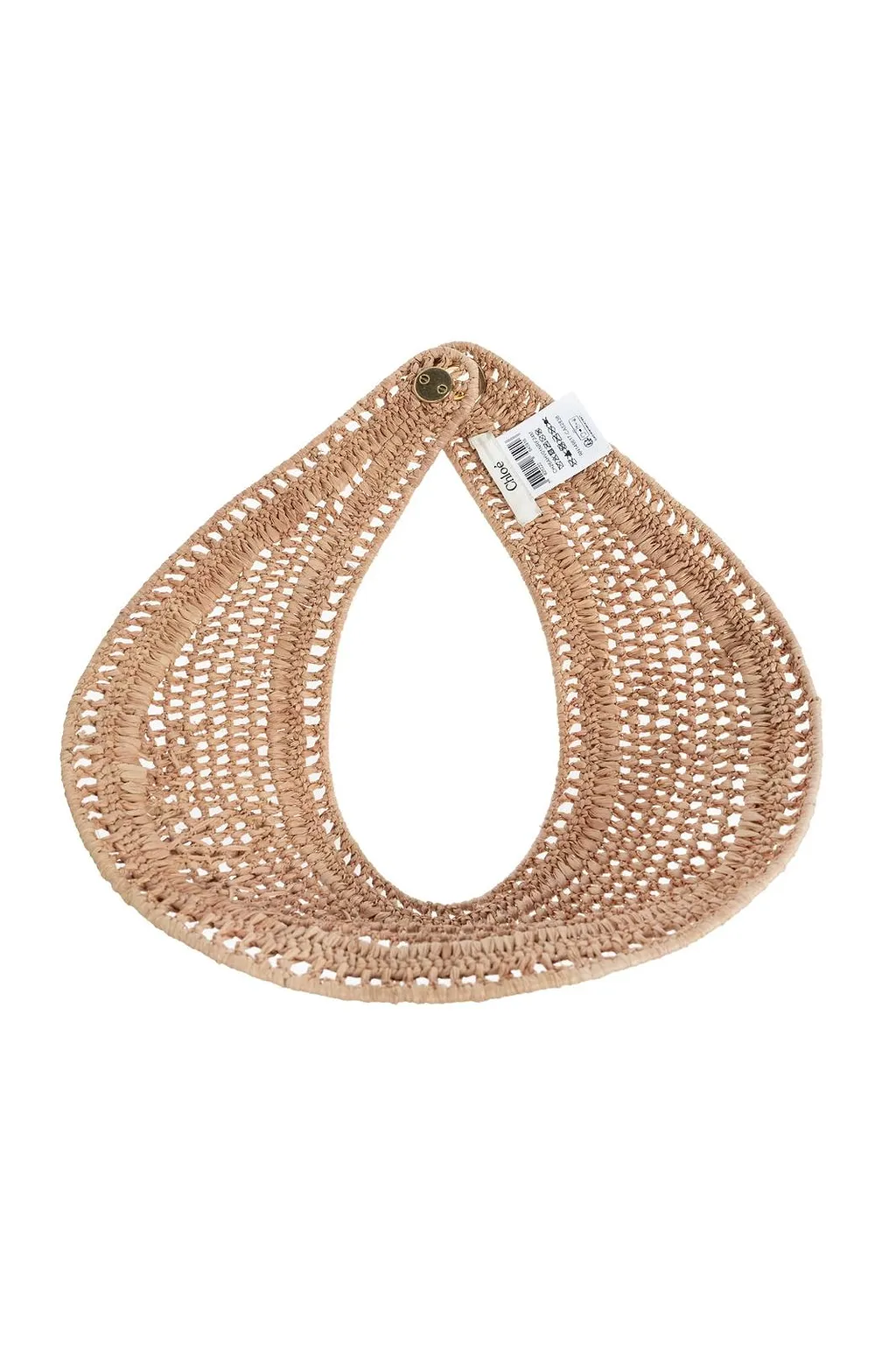 Chloé Raffia Visor