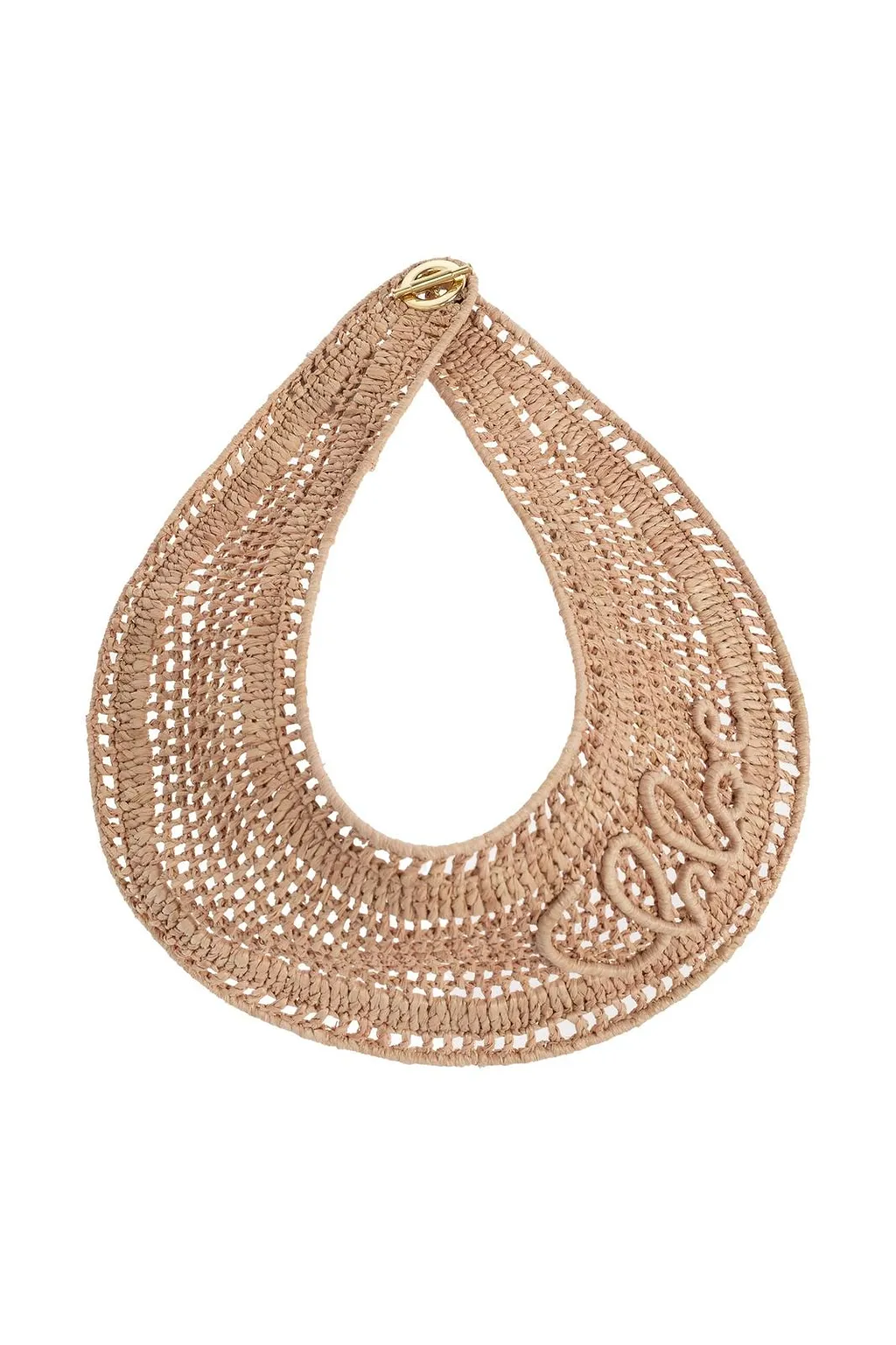 Chloé Raffia Visor