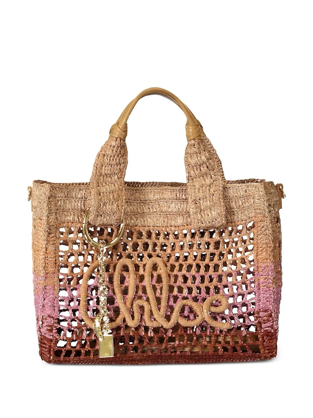 Chloé Small Summer Banana East-West Tote Bag