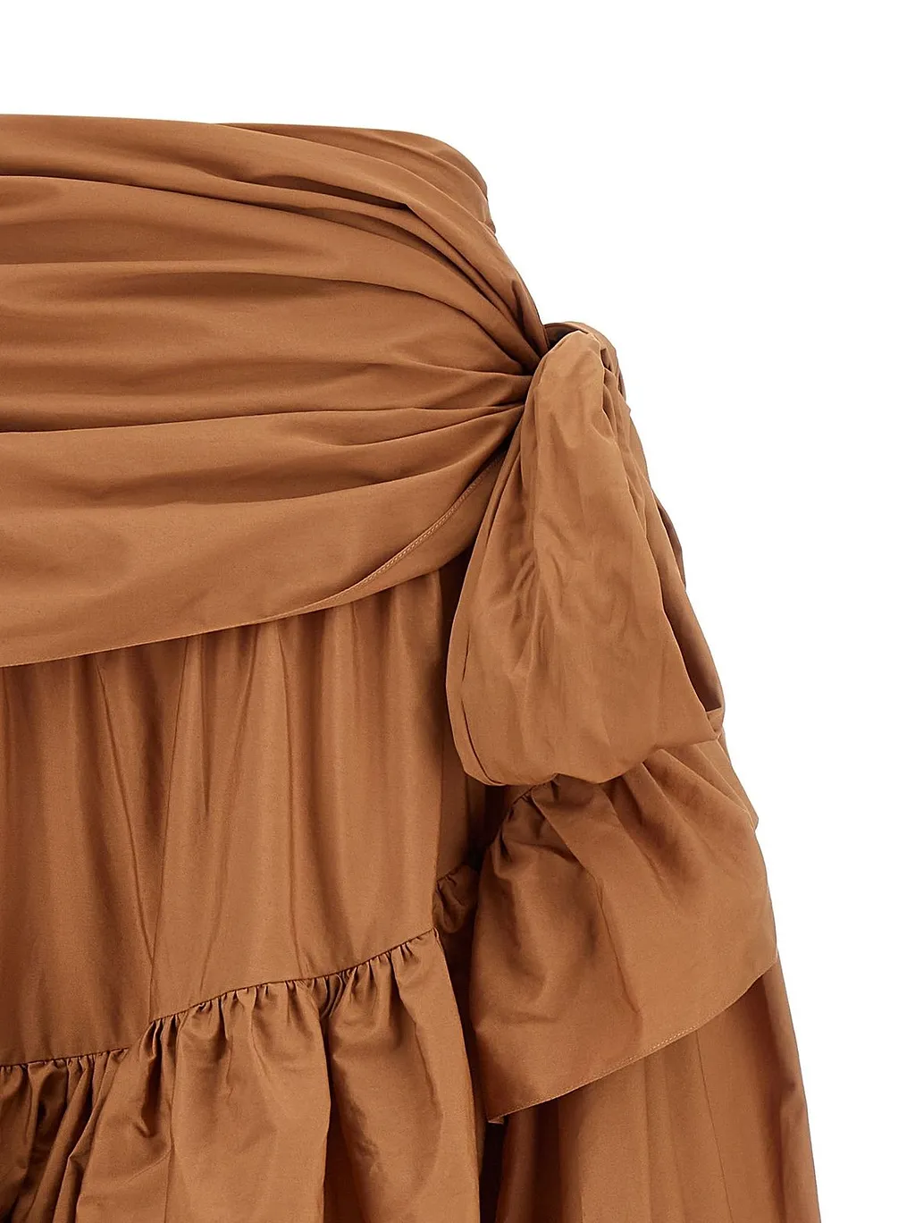 Tiered Ruffled Maxi Skirt