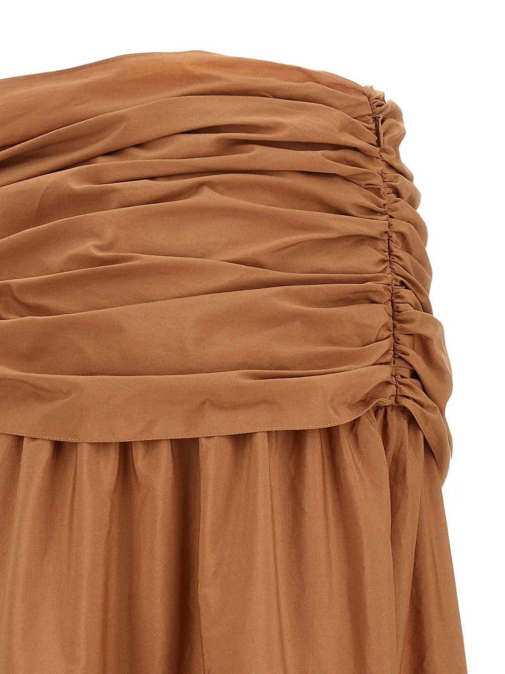 Tiered Ruffled Maxi Skirt