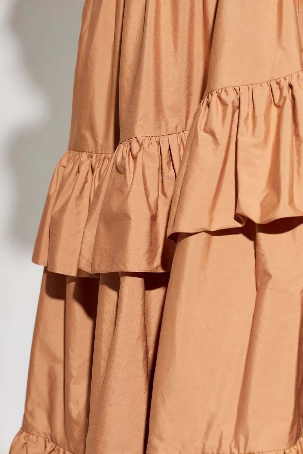 Tiered Ruffled Maxi Skirt