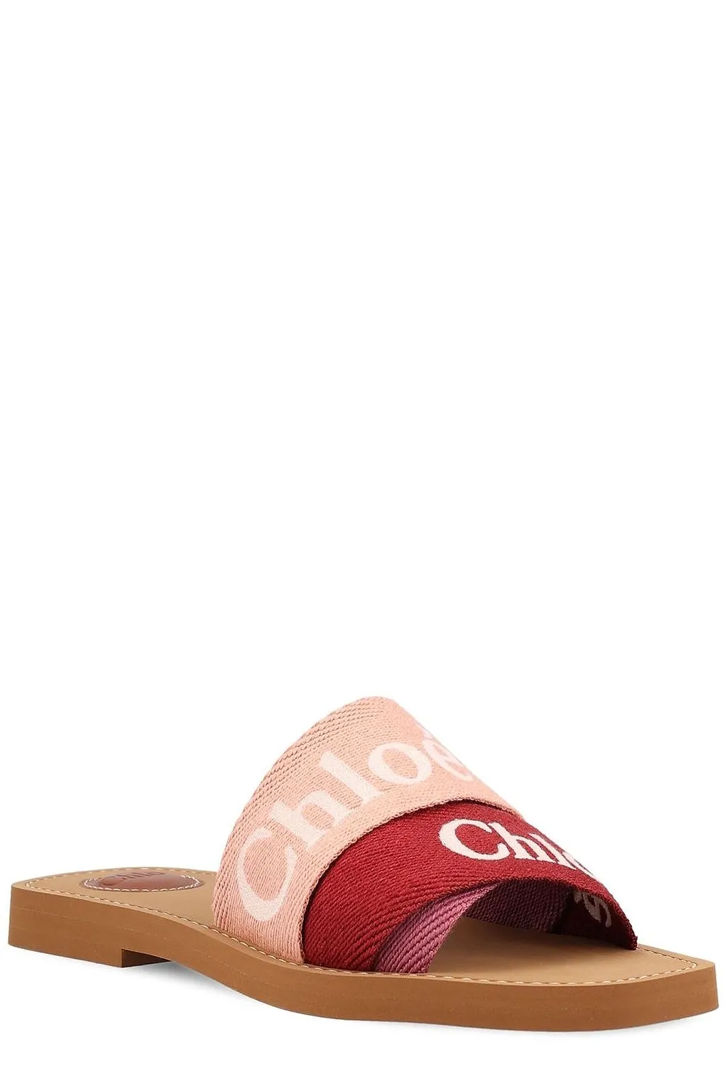 Chloé Woody Logo Detailed Sandals