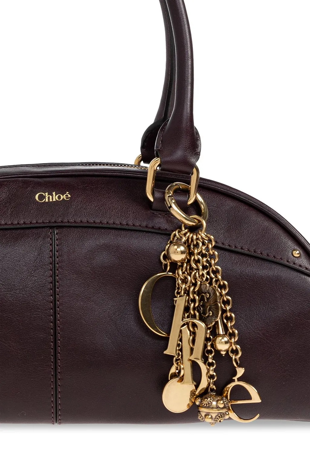 Chloé Bowling Zipped Top Handle Bag