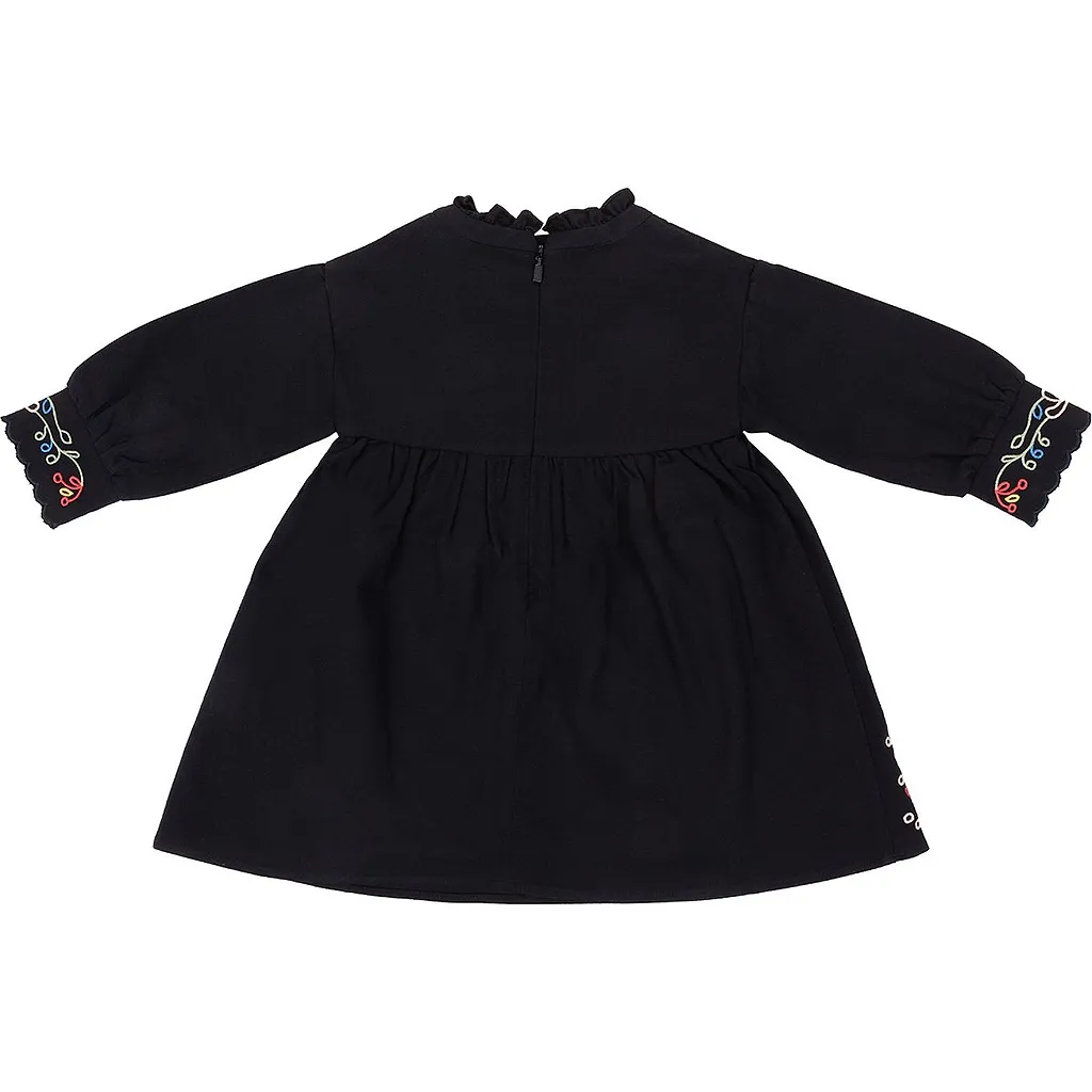 Chloé Kids Floral Embroidered Tunic Dress