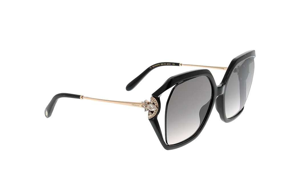 Chopard Eyewear Geometric Frame Sunglasses