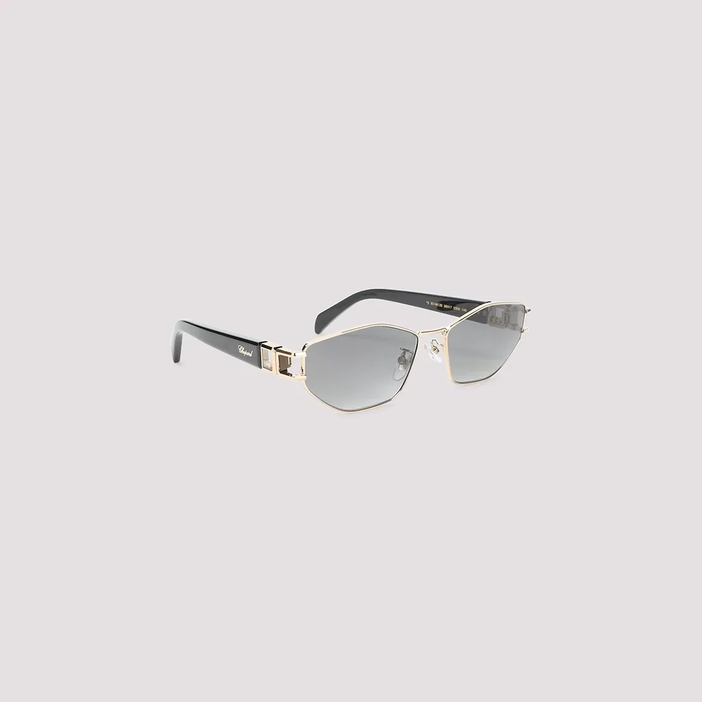 Chopard Eyewear Geometric Frame Sunglasses