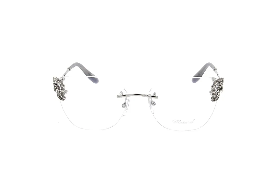 Chopard Eyewear Square Frame Glasses