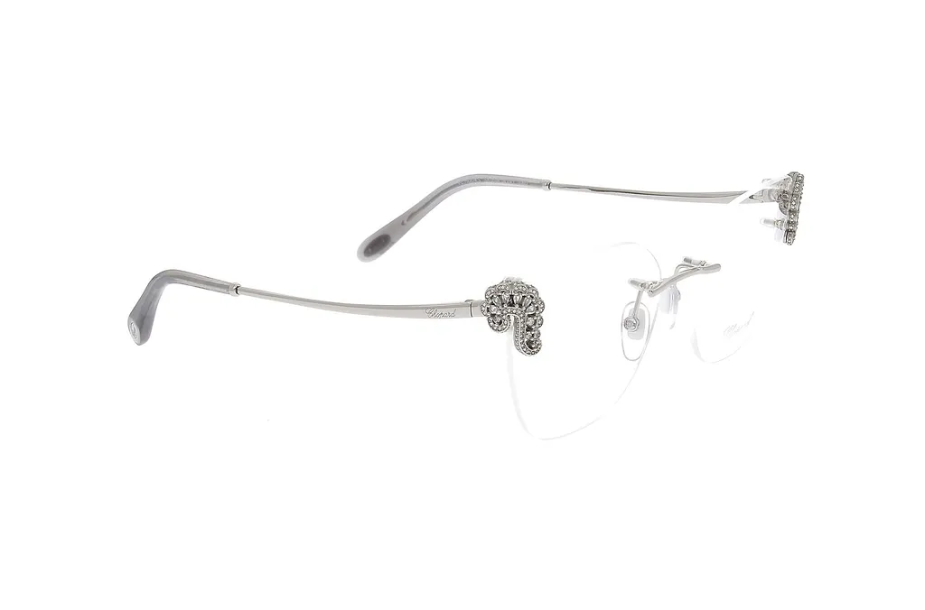 Chopard Eyewear Square Frame Glasses