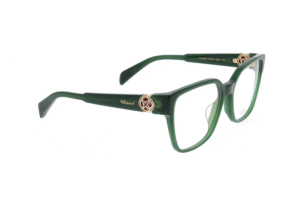Chopard Eyewear Square Frame Glasses