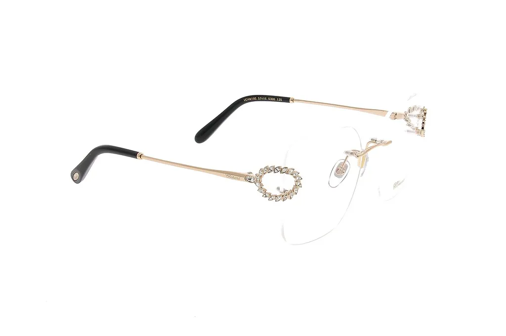 Chopard Eyewear Square Frame Glasses