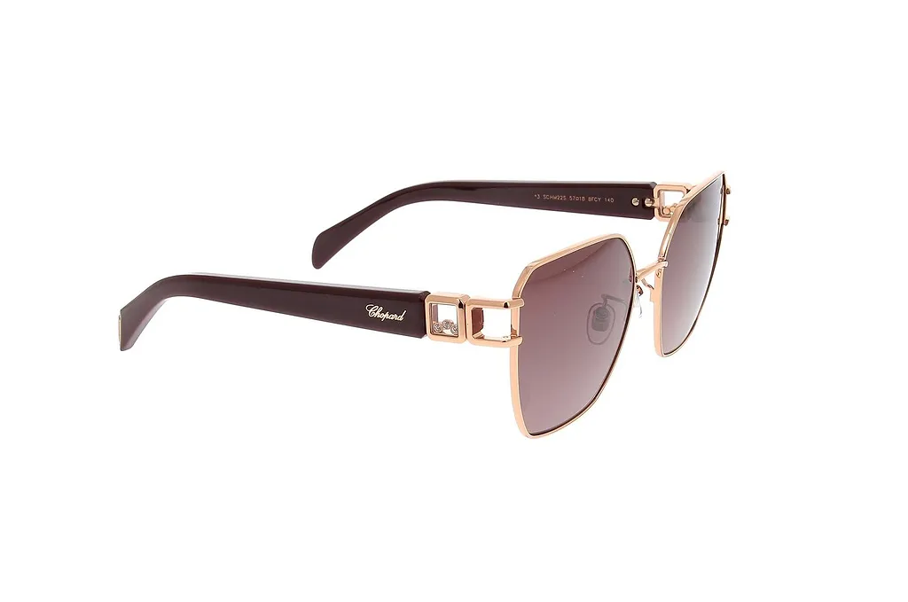 Chopard Geometric Frame Sunglasses