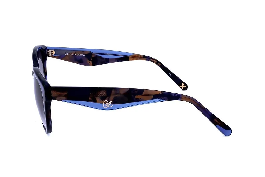 Christian Lacroix Oval Frame Sunglasses