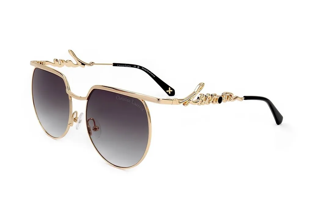 Christian Lacroix Cl9030 Logo-Detail Sunglasses