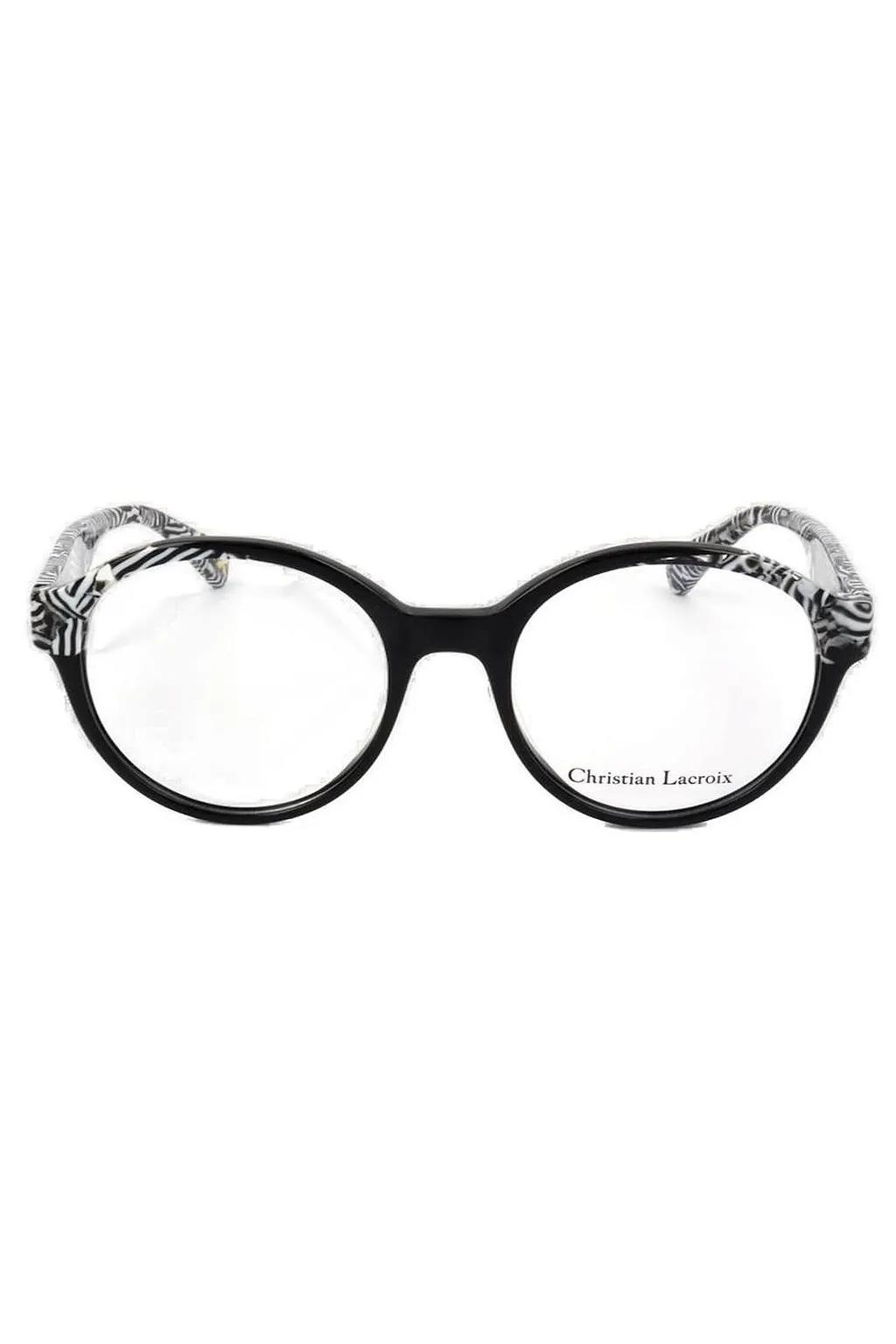 Christian Lacroix Oval Frame Glasses