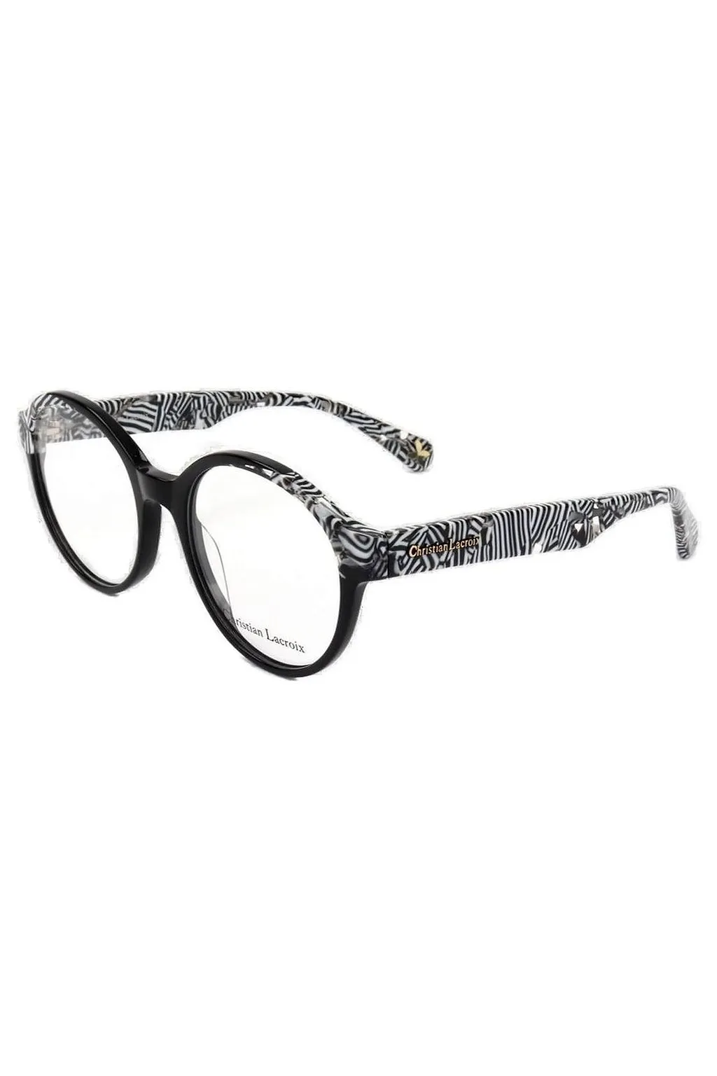 Christian Lacroix Oval Frame Glasses