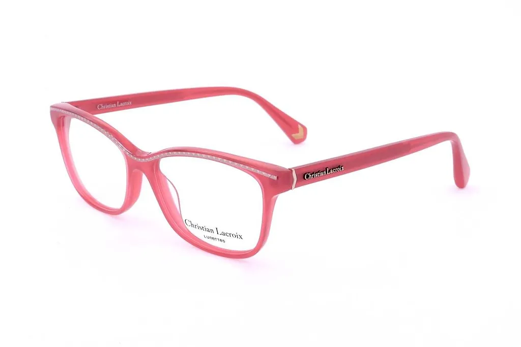 Christian Lacroix Rectangle Frame Glasses