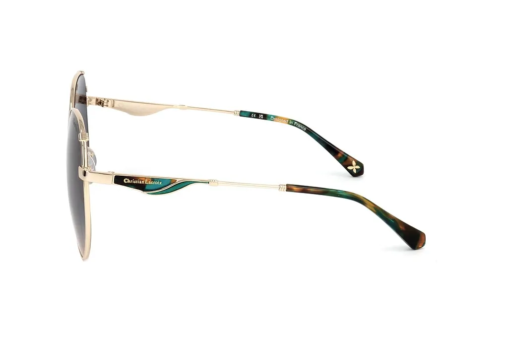 Christian Lacroix Round Metal Sunglasses