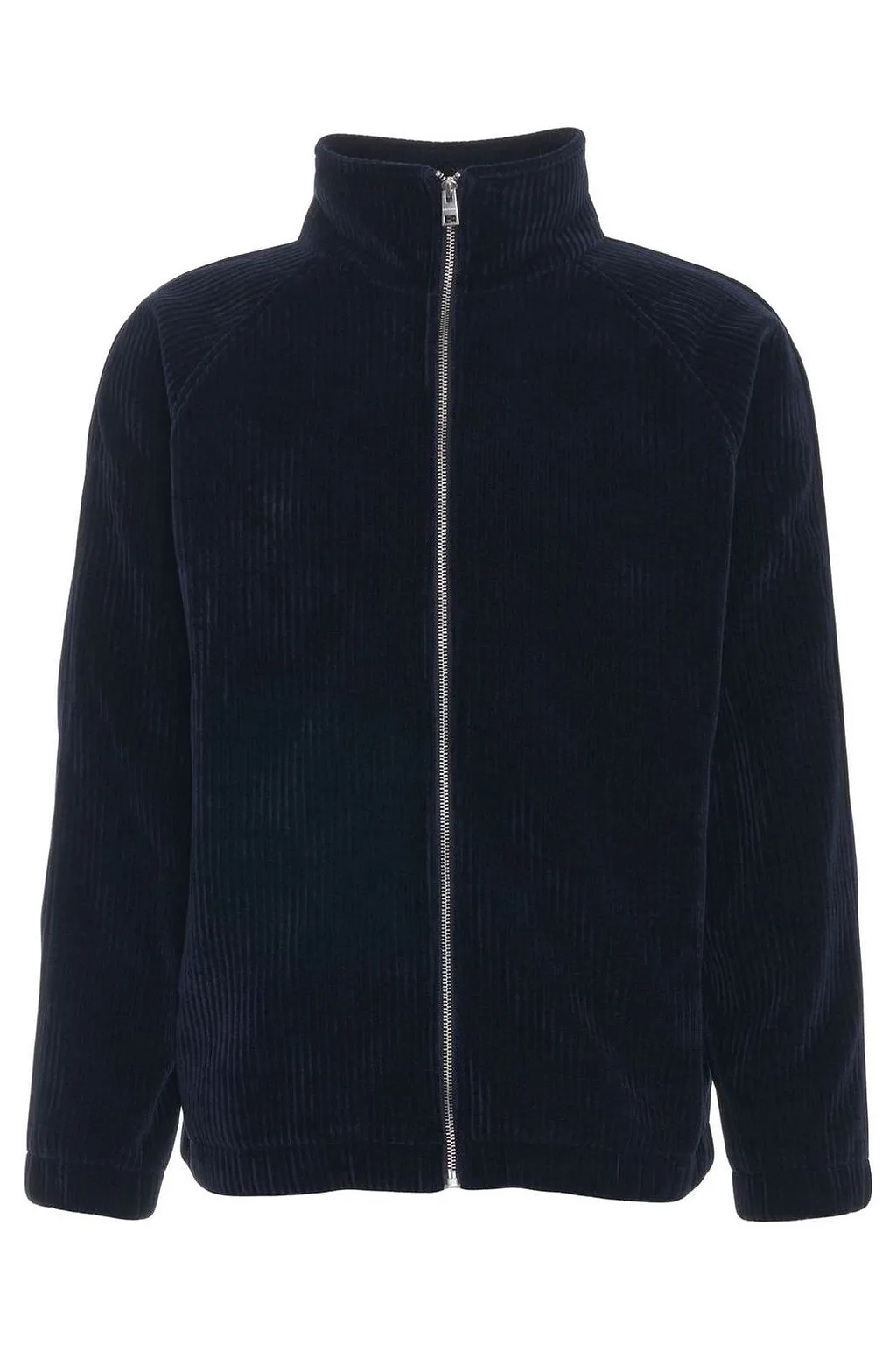 Closed Rib-Fleece Track Jacket