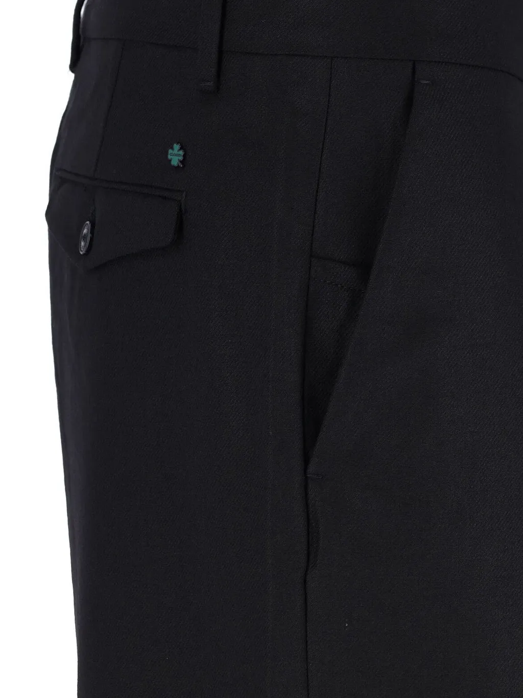 Tailored Straight-Leg Pants