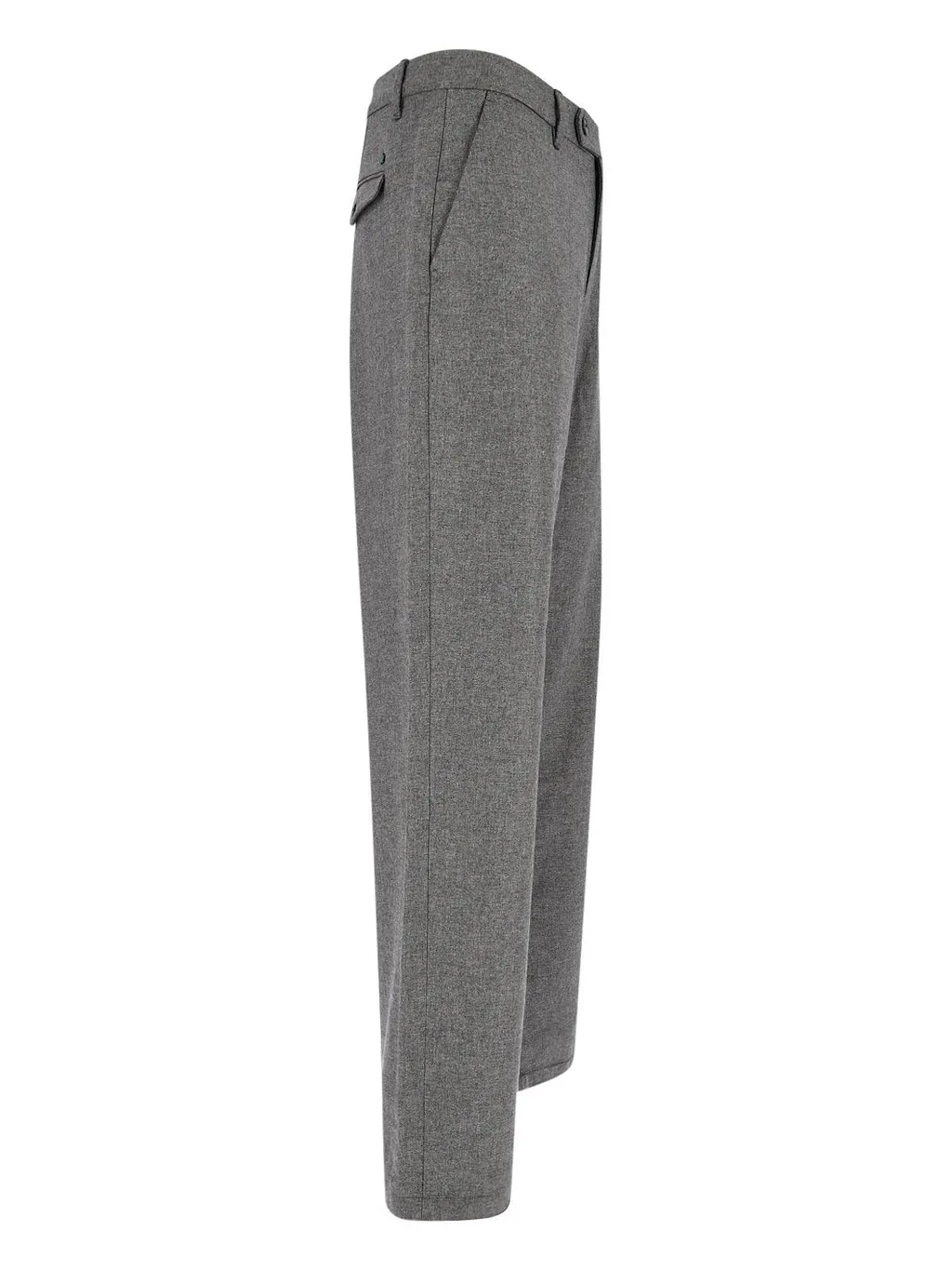 Tailored Straight-Leg Pants