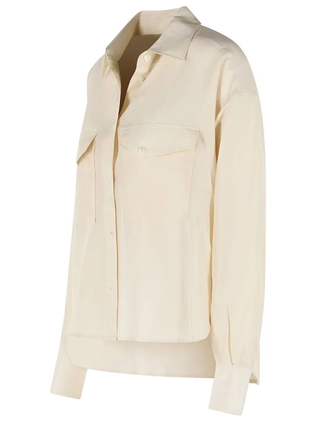 Closed Utility Silk Pocket Shirt