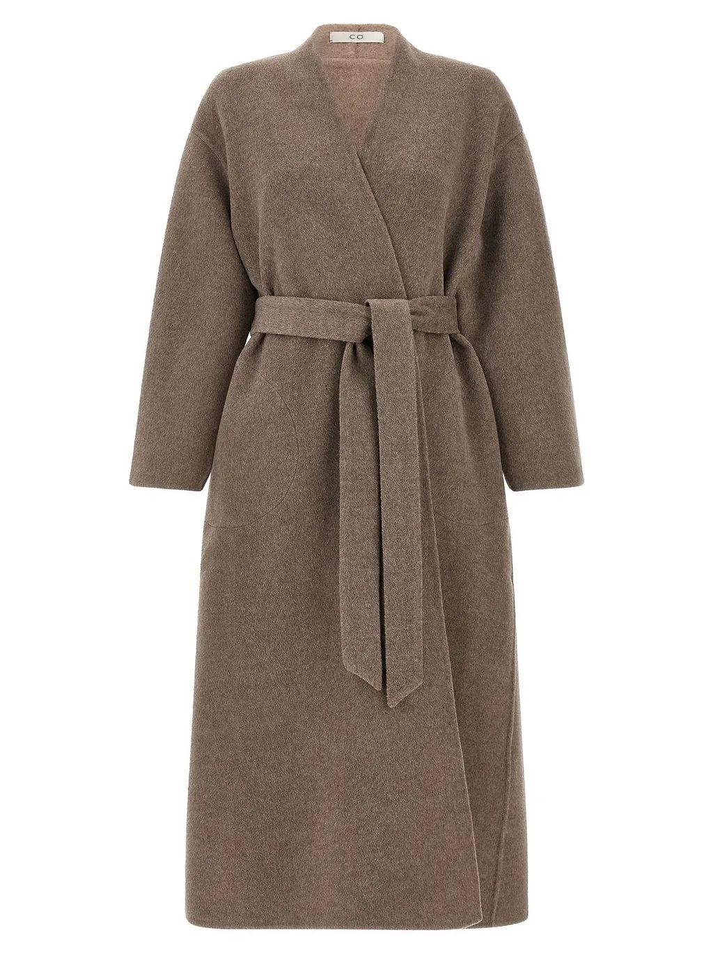 Co Belted Robe-Style Coat