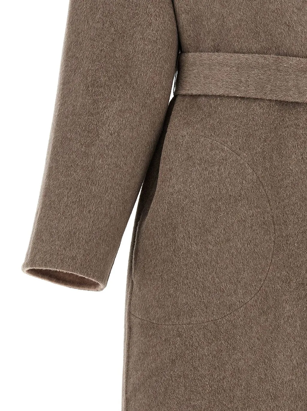 Co Belted Robe-Style Coat