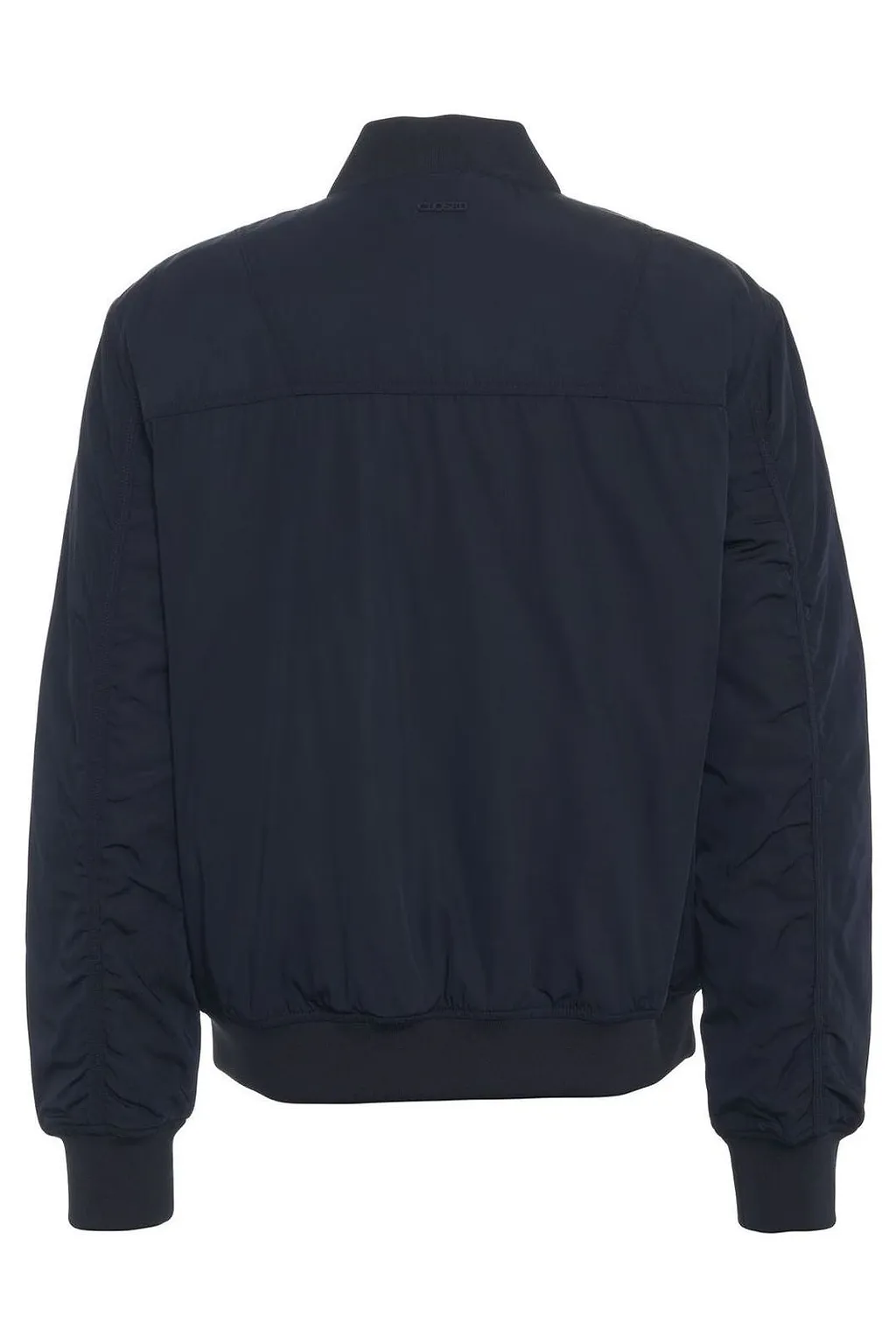 Closed Zipped Bomber Jacket