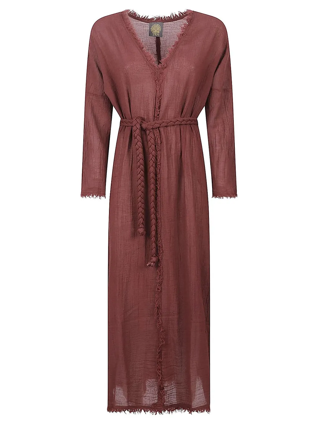 Christian Zen Mousa Belted Maxi Dress