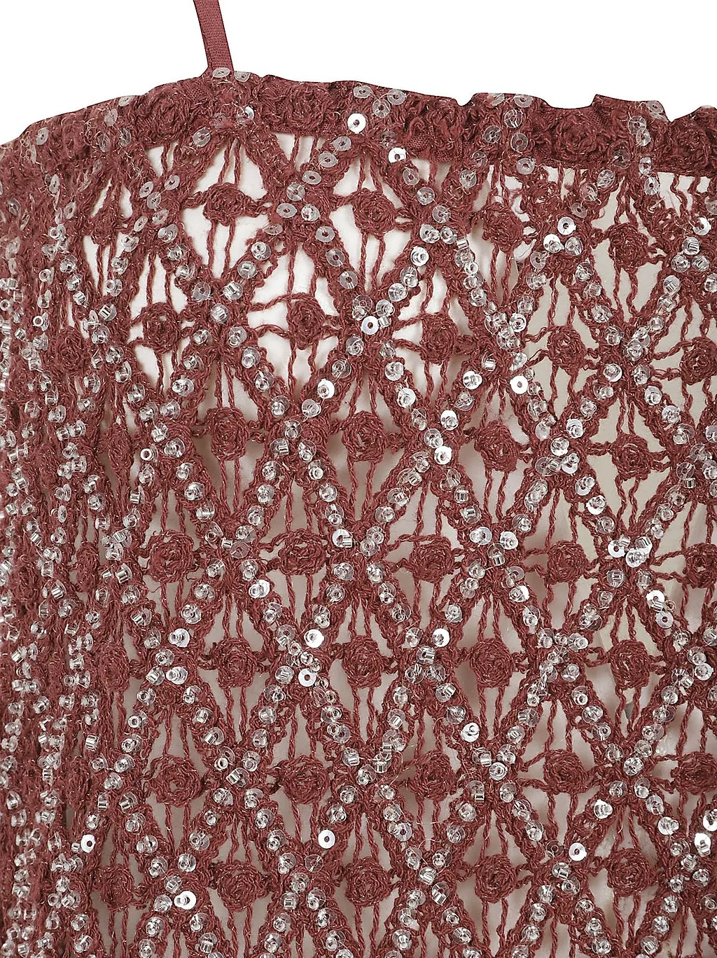 Celestina Sequinned Lace Dress