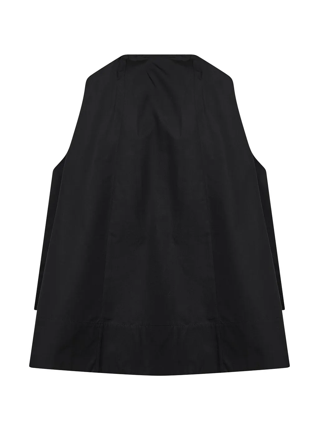 Co Gathered High-Low Sleeveless Top